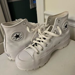 Lugged Hightop Leather Converse